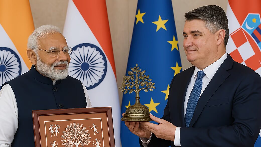 PM Modi's Visit to Croatia
