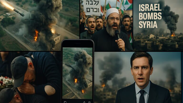 Israel Bombs Syria