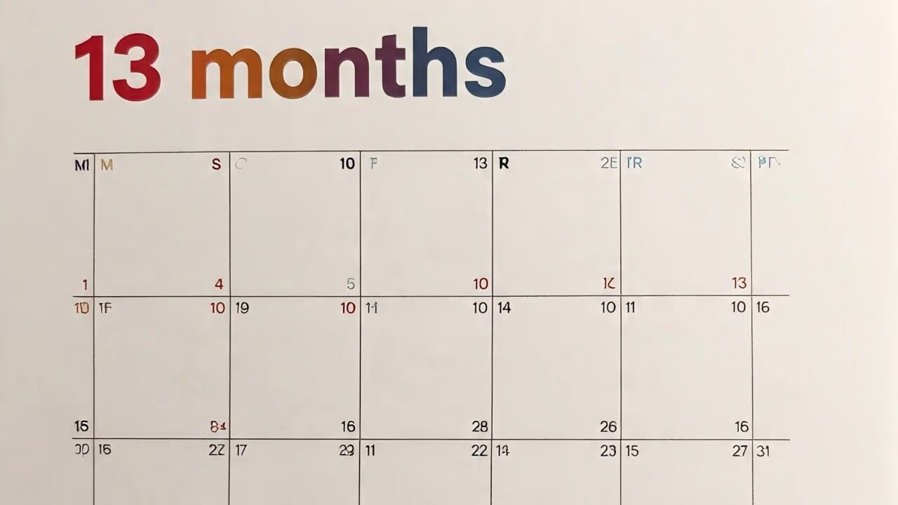 13-Month Calendar