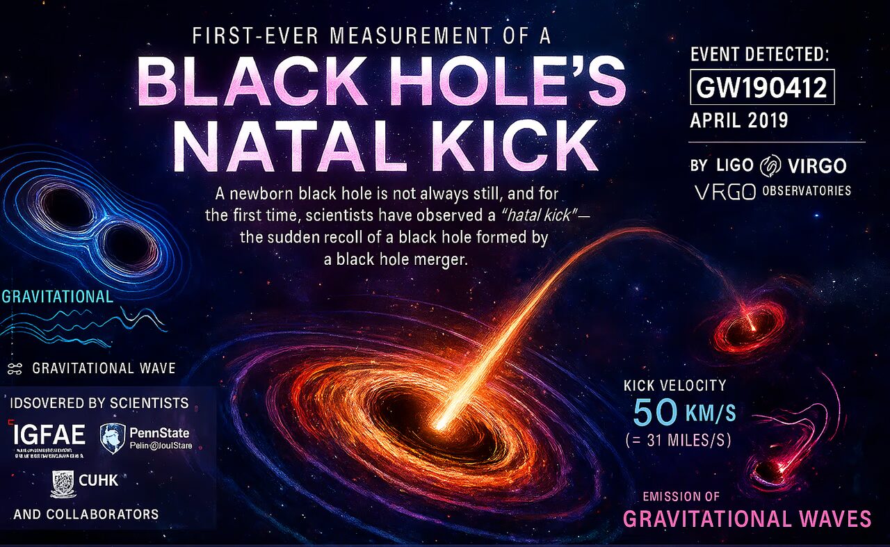 Measuring the Natal Kick of a Black Hole